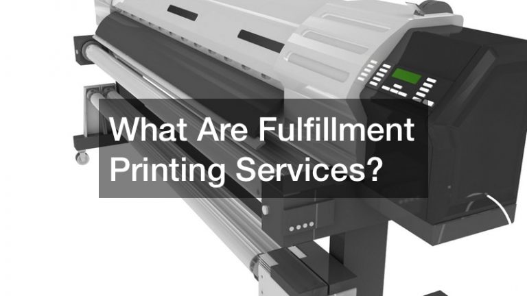 What Are Fulfillment Printing Services Sales Planet