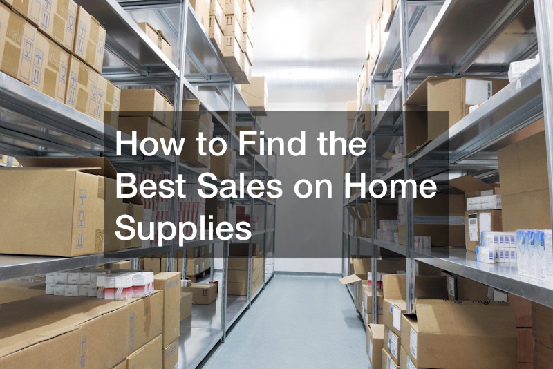 sales on home supplies